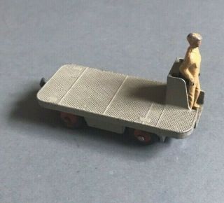 Dinky No.  14a,  BEV Electric truck,  grey,  red hubs 1950’s,  good unboxed 2