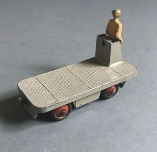 Dinky No.  14a,  BEV Electric truck,  grey,  red hubs 1950’s,  good unboxed 3