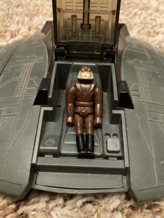 Vintage Mattel 1978 Battlestar Galactica Colonial Viper With Pilot Figure
