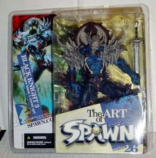1 Day Only 2004 Art Of Spawn " Black Knight 3 " Series 26 Spawn Figure