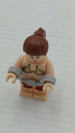Retired Lego Star Wars Slave Princess Leia Minifig Figure Minifigure Jabba