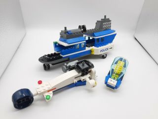 Lego Partially Assembled Police Vehicles