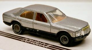 Hot Wheels Mercedes Benz 380 Sel Silver Flake Vintage 1980s Gyg Real Riders