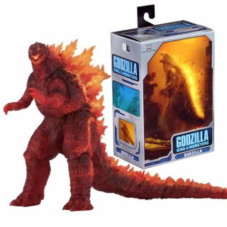 Neca 2019 7 " Burning Godzilla King Of Monster Action Figure 18cm Long Exclusive