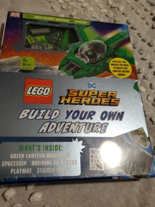 Lego Dc Comics Heroes Set 11914 Green Lantern & Spaceship Quick Ship