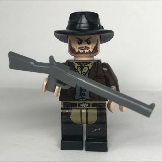 Lego Minifig Frank 79109 The Lone Ranger Wild West Western Cowboy Rifle