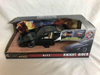 Hollywood Rides: Knight Rider Die Cast K.  I.  T.  T.  1/24 Scale