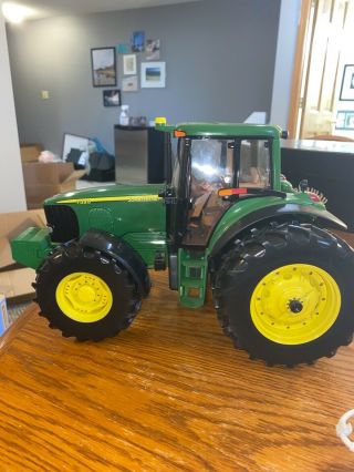 John Deere 7320 Toy Tractor Out Of Box Metal/plastic 12 In.  Length