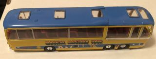 1/76 Corgi The Beatles Magical Mystery Tour Model Coach Bus Bedford Model