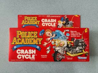 1989 Police Academy Crash Cycle Motorcycle Vehicle Vintage Kenner