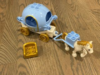 Lego Duplo Carriage - Disney Princess Cinderella Set With Horse Replacement