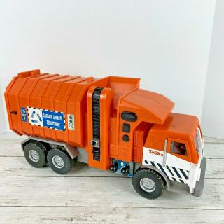2007 Tonka Garbage & Waste Department Truck Funrise Orange