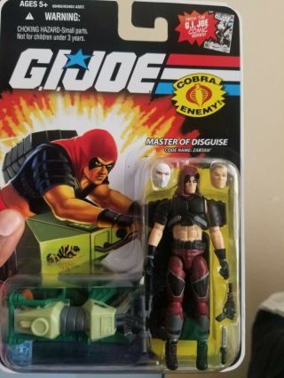 Hasbro Gi Joe Master Of Disguise Code Name: Zartan From The Comic Series Cobra