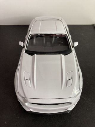MAISTO special edition 2015 Ford Mustang GT pure white with black wheels NO BOX 2