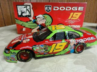 Jeremy Mayfield 19 Dodge Dealers/popeye 75th Anniv.  2004 Intrepid 1:24