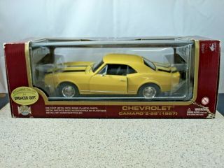 Exclusive Color 1/18 Road Legends 67 Camaro Z/28 Yellow/black Stripes By Spencer