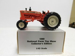 Allis Chalmers D19 National Farm Toy Show 1989 Ertl 1:43 2566ma
