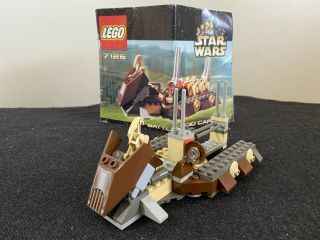 Lego Star Wars Battle Droid Carrier 7126 - Missing All But One Droid