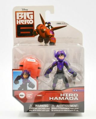 Bandai - Disney Big Hero 6 - Hiro Hamada 4 " Scale Action Figure