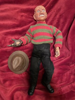 Vintage Freddy Kruger Nightmare On Elm Street 18 " Talking Doll 1989