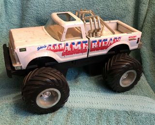 Nylint All American Bigfoot Pickup Truck Vintage 90’s Usa Friction Drive
