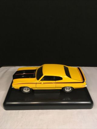 Vintage Ertl 1/18 1970 Buick Gsx (saturn Yellow) American Muscle Series