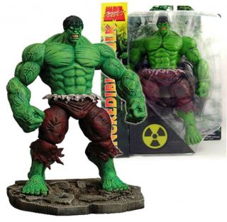 Marvel Diamond Select 9” The Incredible Hulk Action Figure Avengers Disney