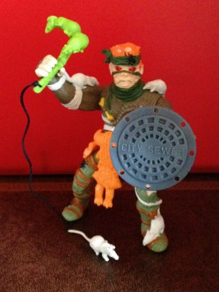 Vintage Teenage Mutant Ninja Turtles Tmnt The Rat King Figure Playmates 1989