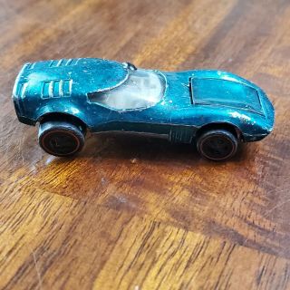 Vintage Redline Hot Wheels Aqua Torero Toy Car 1968 Mattel