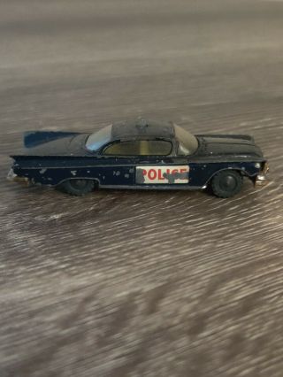 Husky Models 9 Buick Electra Police Patrol Car Made In Great Britain