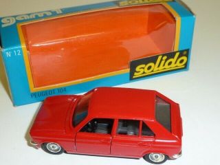 Solido Gam1 No12 Peugeot 104