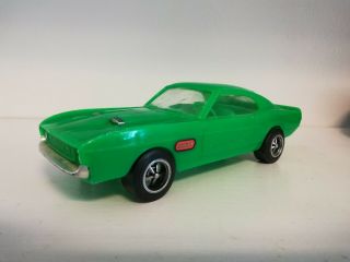 Processed Plastic 1969 70 71 Ford Mustang Mach 1 Fastback Lime Green 1:32 Scale?