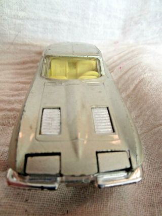 Vintage Corgi Toys Silver Chevrolet Corvette Sting Ray