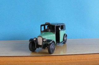 Unboxed Vintage Dinky Toys Model 36g - London Taxi Cab With Driver