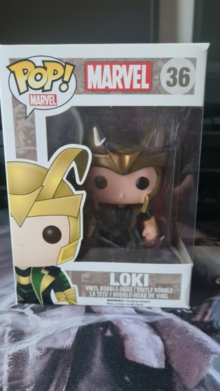 Funko Pop Marvel Avengers Loki 36