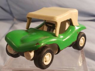 Vintage 70’s Tonka Mini Green Dune Buggy W/ Removable Top Metal Made In Usa