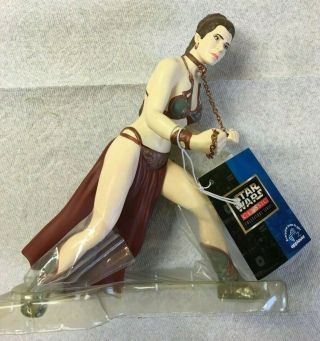 Star Wars Applause 1996 Carrie Fisher Princess Leia Slave Jabba 