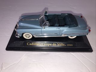 Road Signature 1949 Cadillac Coupe Deville Convertible 1:18 Diecast Blue