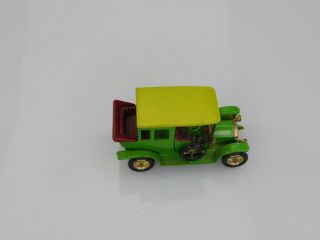Matchbox Lesney Model Of Yesteryear Moy Y - 3 1910 Benz Limousine Lime