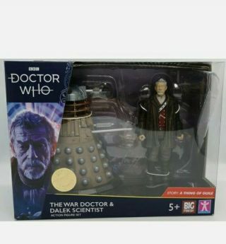 Doctor Who The War Doctor And Dalek 2020 Figure Set.