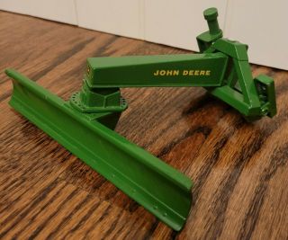 Ertl - John Deere Scraper Blade,  Tractor Attachment 1/16 Diecast Metal