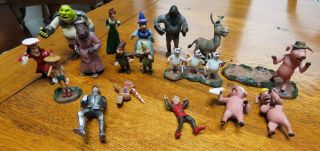 Shrek Mini Figures - Fairy Tale Fugitives By Mcfarlane Dreamworld