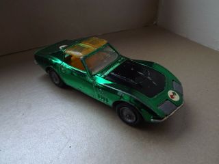 Vintage Corgi Toys Chevrolet Corvette Sting Ray Coupe - Green