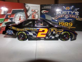 1/24 RUSTY WALLACE 2 ANNOUNCEMENT CAR 2004 ACTION NASCAR DIECAST 3
