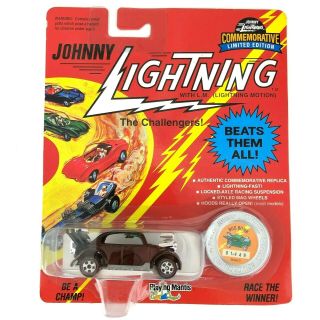 Johnny Lightning Challengers Bug Bomb Volkswagen Vw Beetle Car Brown 1/64 Scale