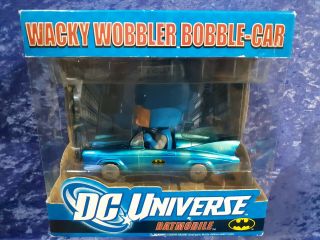 Dc Universe Wacky Wobbler Bobble - Car Batmobile Mib