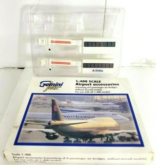 Gemini Jets 1:400 Airport Accessories Passenger Air Bridges Gjaps002