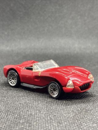 Hot Wheels - Classic Ferrari Red Die - Cast Car Vintage 1990 1:64 Rare