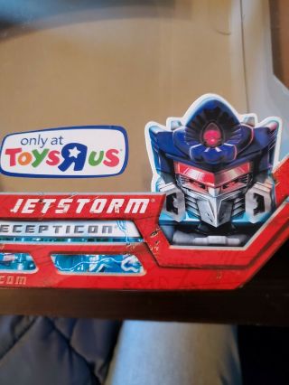 Transformers 2007 Rare Toys - R - Us Exclusive Ultra Class Jetstorm.  100