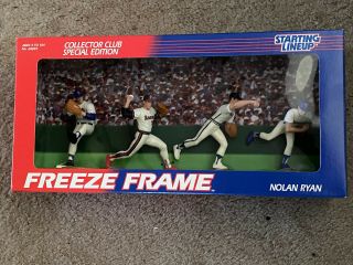 1995 Nolan Ryan Starting Lineup Freeze Frame Still Nr